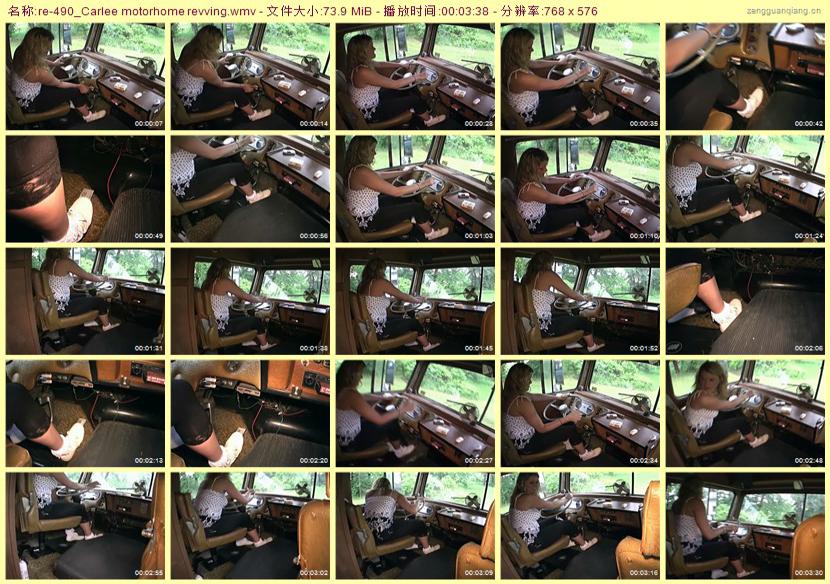 re-490_Carlee motorhome revving